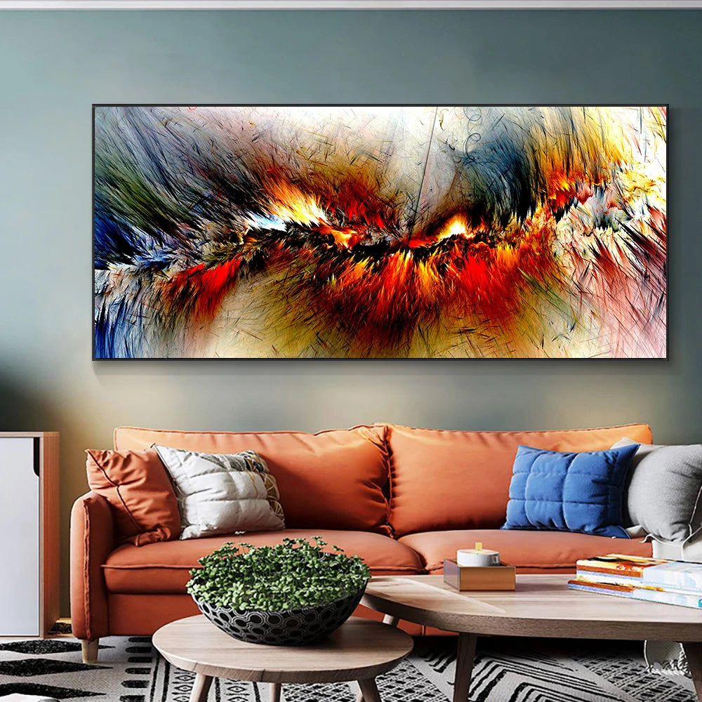 Abstract Oil Painting