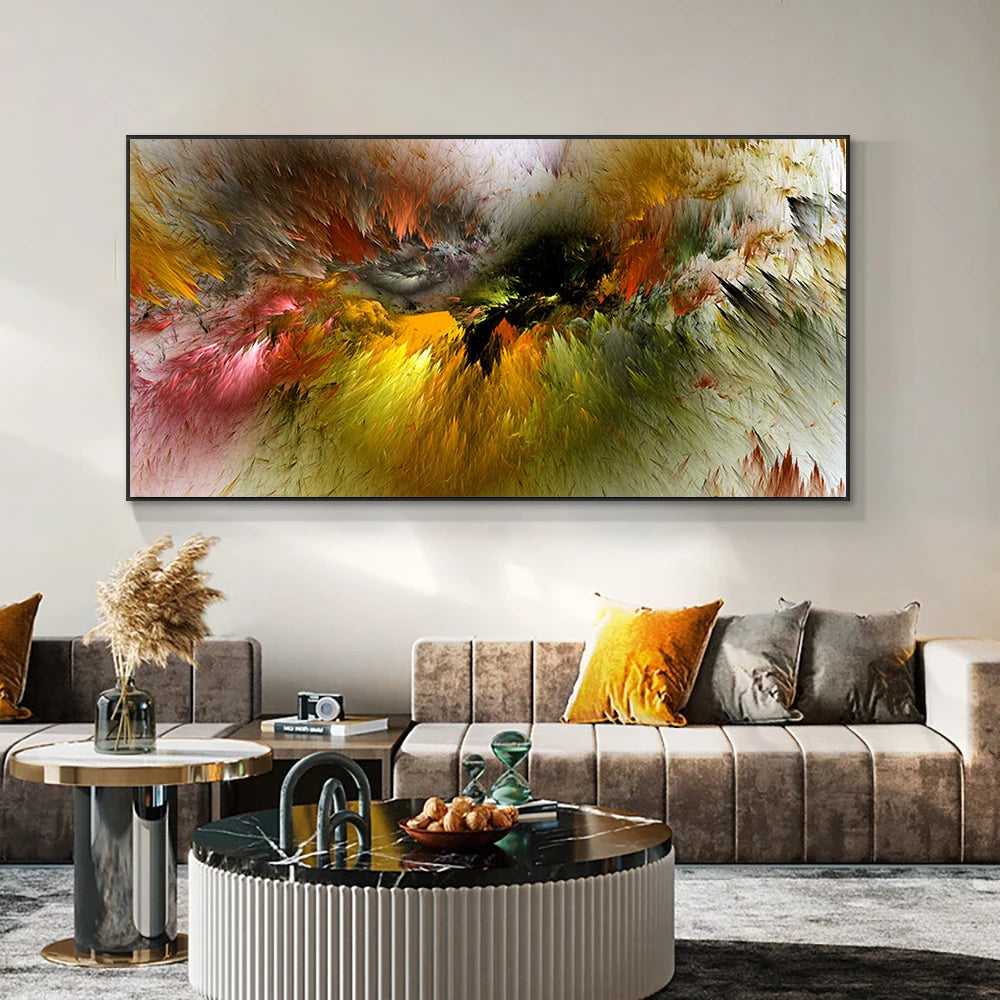 Abstract Oil Painting