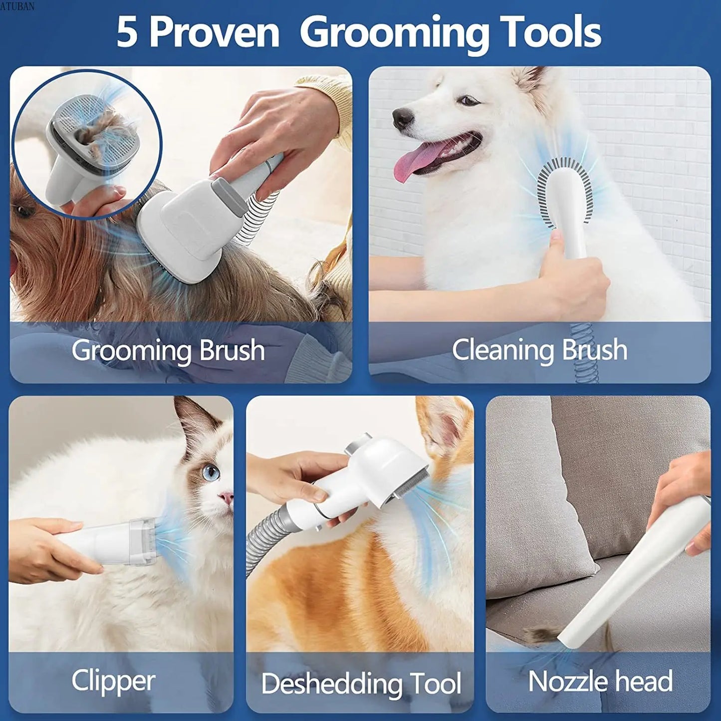 PawVac™ Grooming Kit