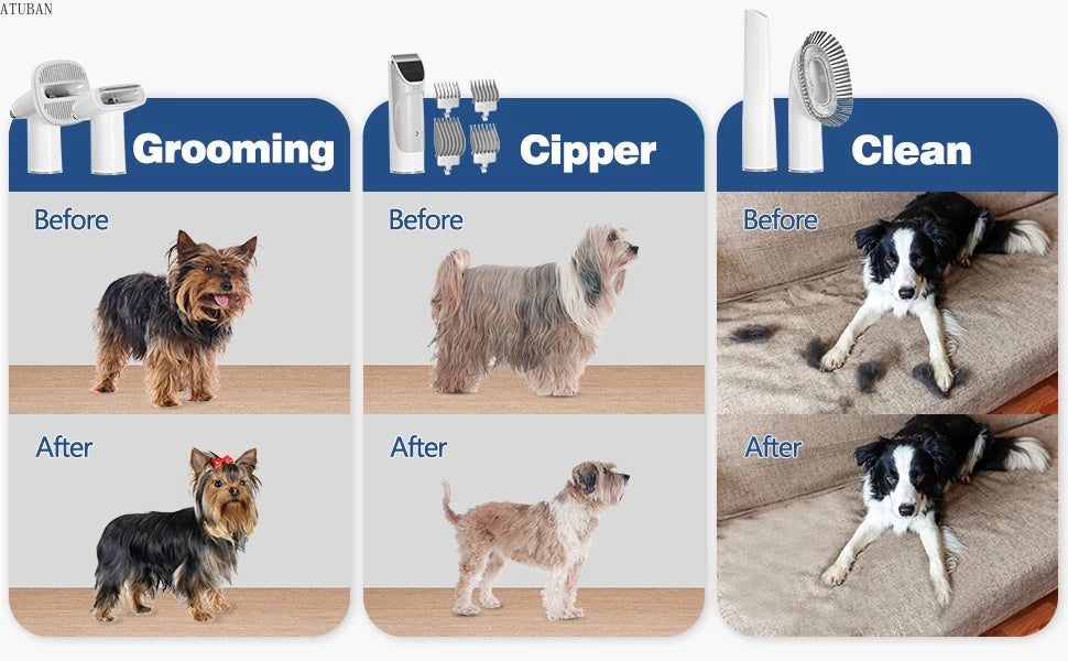 PawVac™ Grooming Kit