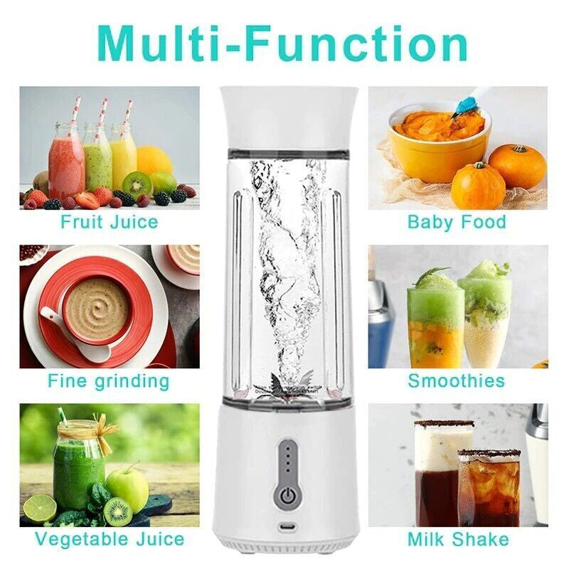 Portable Blender - 17Oz Personal Blender for Smoothies and Shakes| 4000Mah